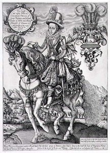 Charles I som prins av Wales til hest, fra 