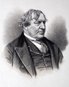 Charles Lever , irsk romanforfatter (gravering) av English School