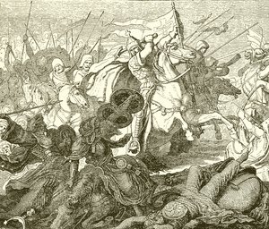 Charles Martel på Poictiers