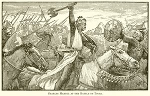 Charles Martel i slaget ved Tours