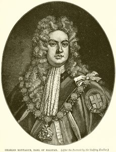 Charles Montague, jarl av Halifax av English School