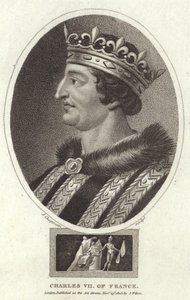 Charles VII av Frankrike av English School