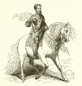 Charles V av English School