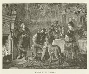Charles V på Fuggers av English School