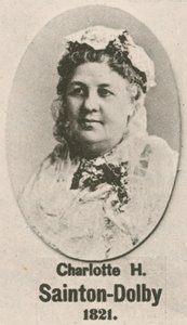 Charlotte H Sainton Dolby (gravering) av English School