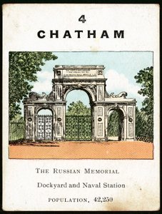 Chatham (farge litho) av English School