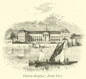 Chelsea Hospital, sett forfra av English School
