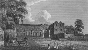 Cheshunt House, Hertfordshire (gravering) av English School