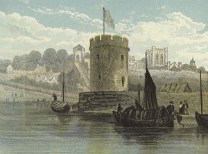 Chester katedral, fra vanntårnet av English School