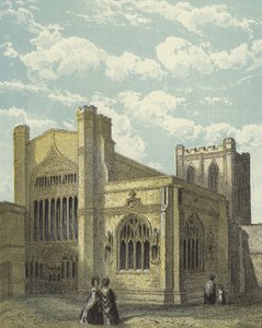 Chester Cathedral, South West View av English School