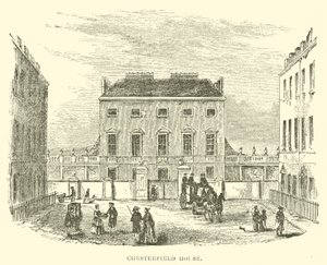 Chesterfield House (gravering) av English School