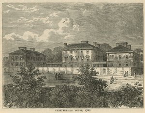 Chesterfield House, 1760 av English School