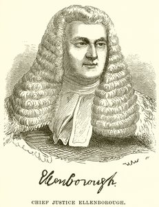 Høyesterettssjef Ellenborough av English School