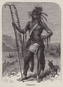 Chippewa (gravering) av English School