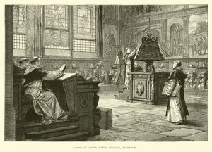 Kor av Santa Maria Novella, Firenze av English School