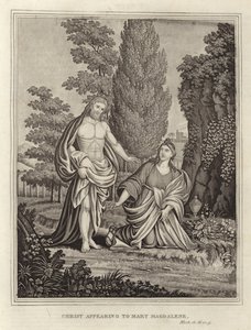 Kristus viser seg for Maria Magdalena av English School