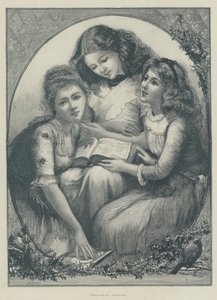 Julehistorier (gravering) av English School