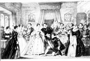 Jul ved hoffet til dronning Elizabeth I av English School