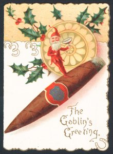 Julekort - The Goblins-hilsen av English School