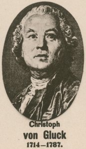 Christoph von Gluck (gravering) av English School