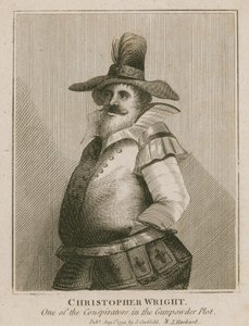 Christopher Wright, en av konspiratørene i Gunpowder Plot av English School