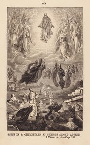 Kristi gjenkomst (gravering) av English School