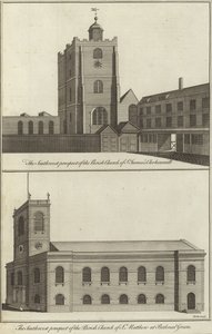 Church of St James, Clerkenwell og Church of St Matthew, Bethnal Green