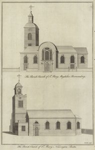 Church of St Mary Magdalen, Bermondsey og Church of St Mary, Newington Butts