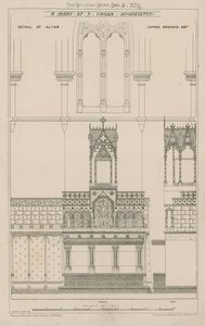 Church of St Mary at the Cross, Shoreditch av English School