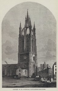 Church of St Nicholas, Newcastle-upon-Tyne (gravering) av English School