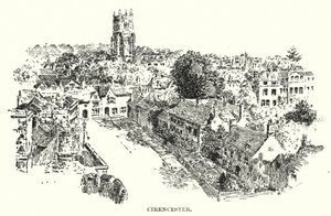 Cirencester (lito) av English School