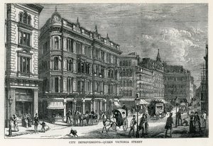 Byforbedringer - Queen Victoria Street, London av English School