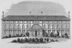 City of London Orphan School, Brixton (gravering) av English School