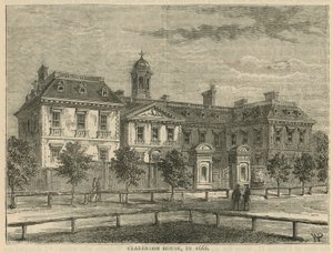 Clarendon House i 1666 av English School