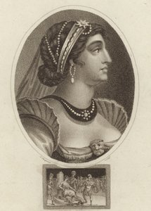 Cleopatra, dronning av Egypt av English School