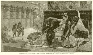 Kleopatra und der Tod des Antonius von English School
