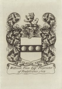 Våpenskjold fra William Penn av English School