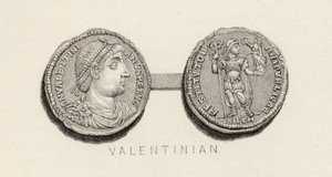 Mynt fra Valentinians tid