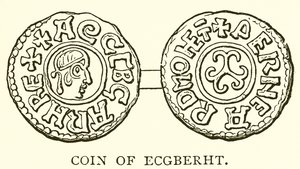 Mynt av Ecgberht av English School