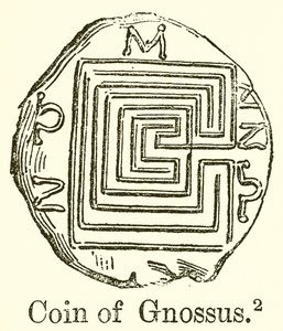 Münze von Knossos von English School