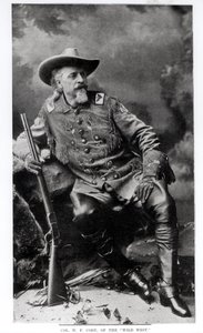 Oberst William Frederick Cody, også kjent som Buffalo Bill, 1903 av English School