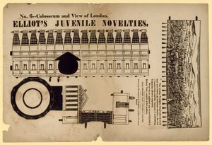 Colosseum og utsikt over London av English School