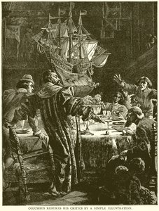 Columbus irettesetter sine kritikere med en enkel illustrasjon av English School