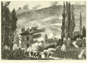 Kamp ved Chatillon, oktober 1870 av English School