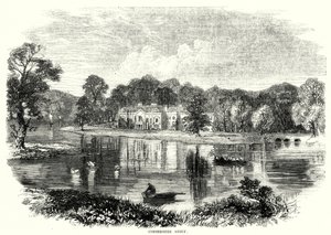 Combermere Abbey (gravering) av English School