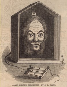 Comic Electric Telegraph av GE Smith av English School