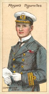 Kommandør Evans (chromolitho) av English School
