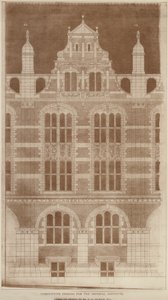 Konkurransedyktige design for Imperial Institute (gravering) av English School