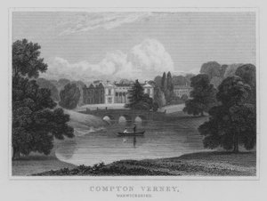 Compton Verney, Warwickshire (gravering) av English School