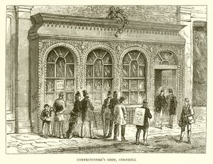 Konditorbutikk, Cornhill av English School